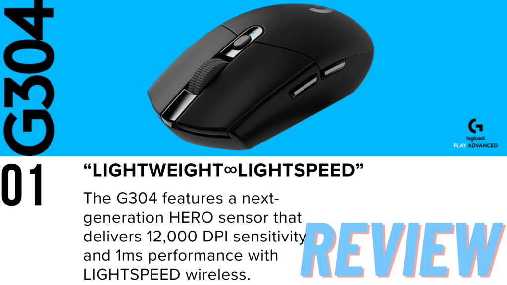 【マウスレビュー】Logicool G G304